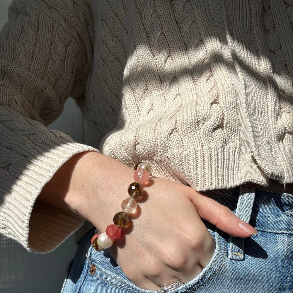 Glass Beaded Bracelet